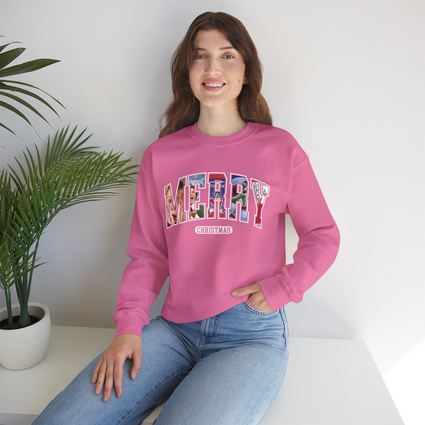 Merry Christmas Unisex Crewneck Sweatshirt