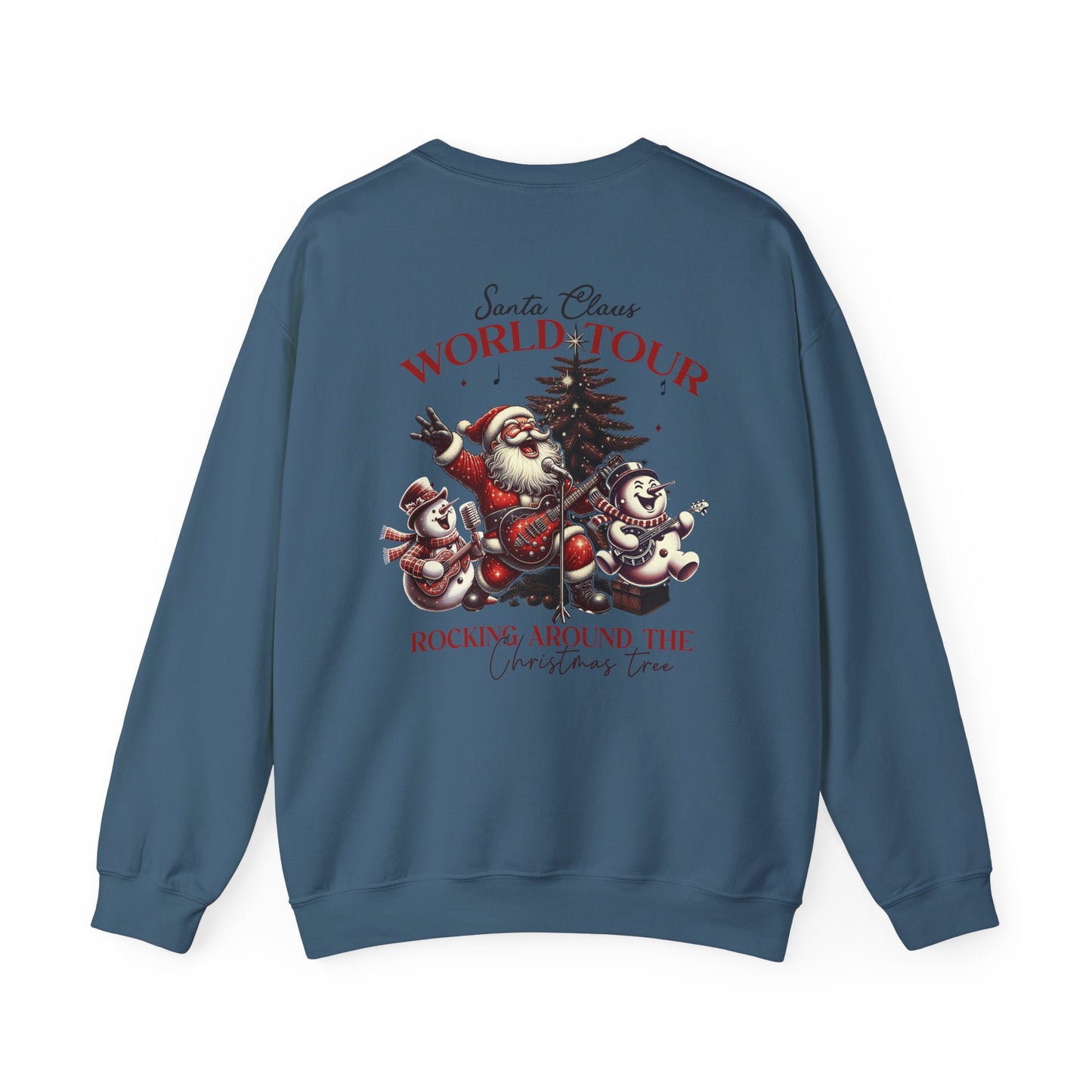 Unisex Crewneck Santa World Tour Sweatshirt