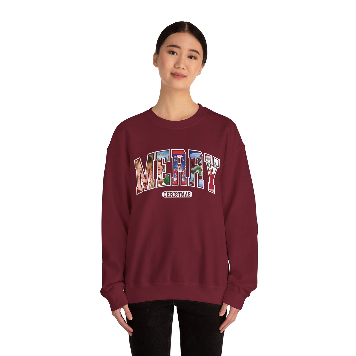 Merry Christmas Unisex Crewneck Sweatshirt