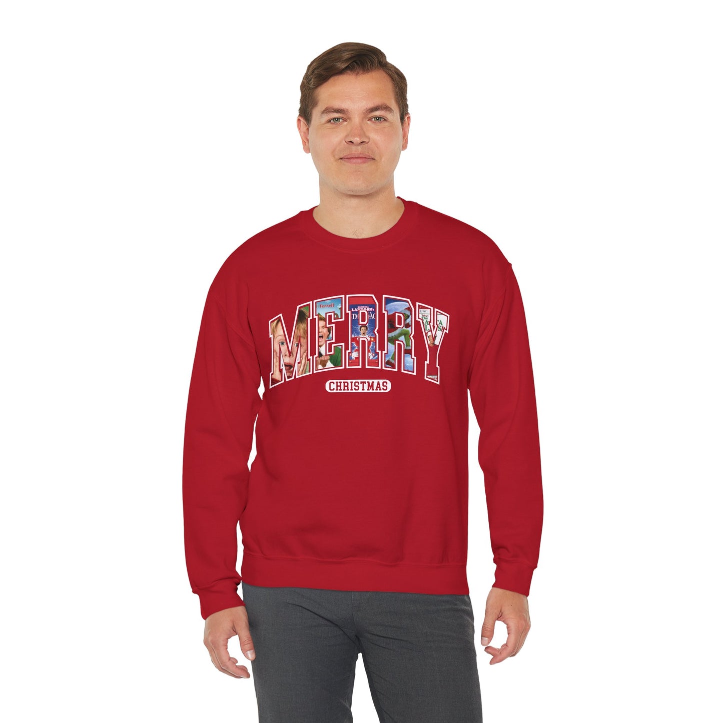 Merry Christmas Unisex Crewneck Sweatshirt