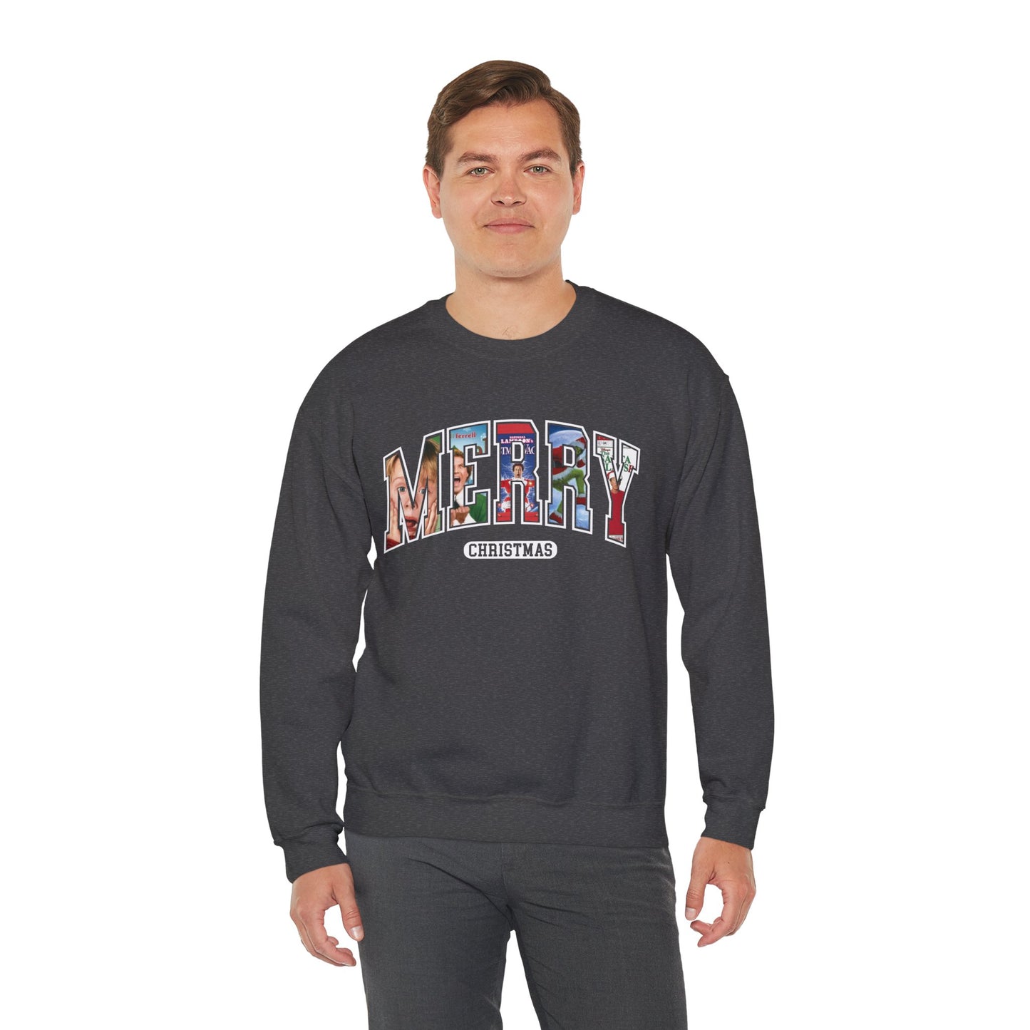 Merry Christmas Unisex Crewneck Sweatshirt