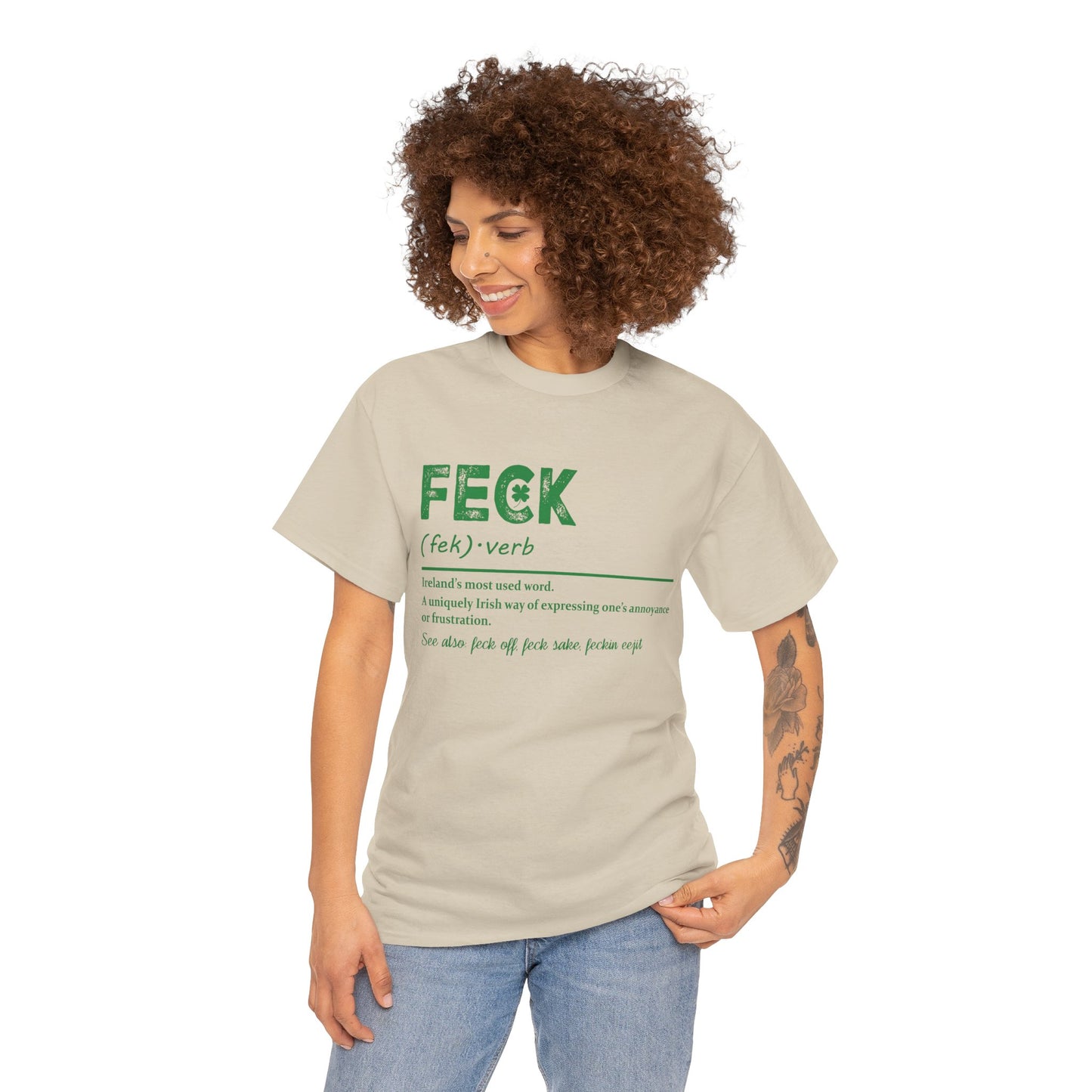 "FECK" Heavy Cotton Tee