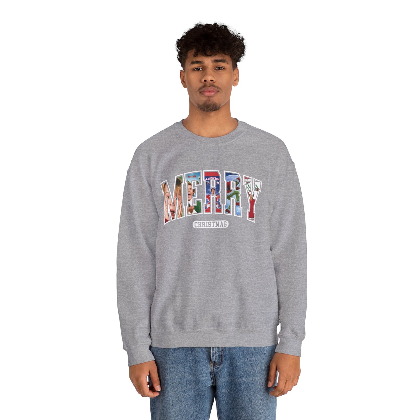 Merry Christmas Unisex Crewneck Sweatshirt