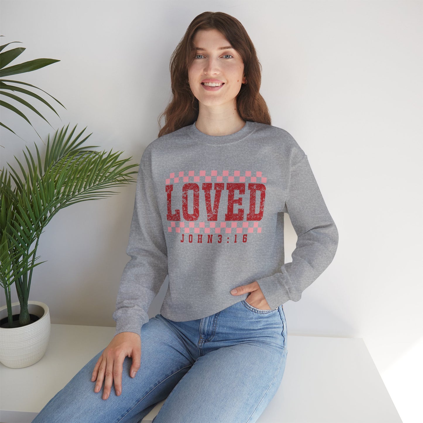 Loved Crewneck Sweatshirt