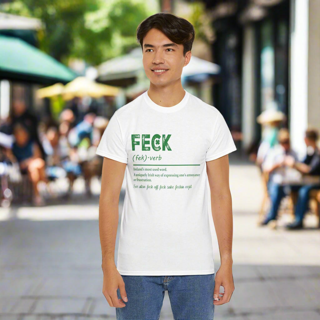 "FECK" Heavy Cotton Tee
