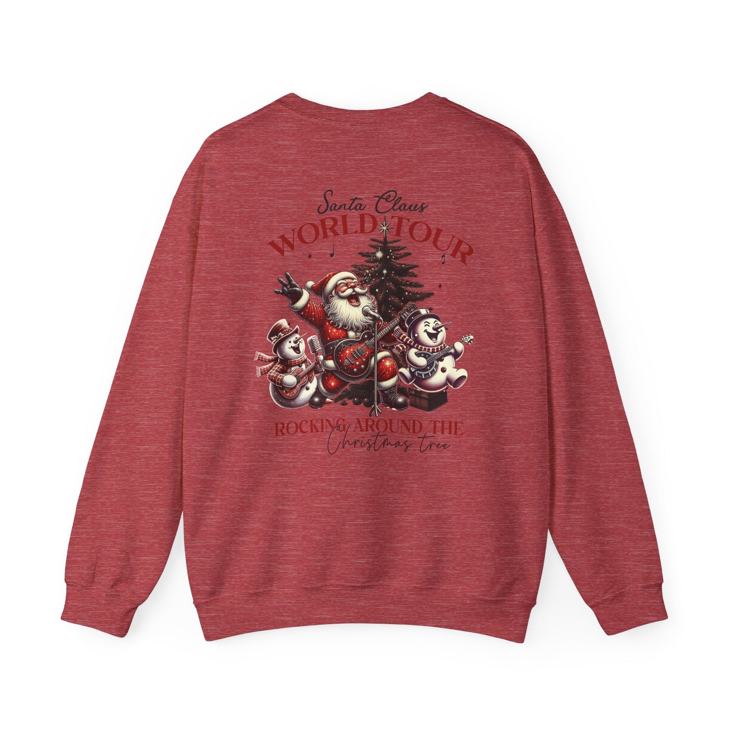 Unisex Crewneck Santa World Tour Sweatshirt