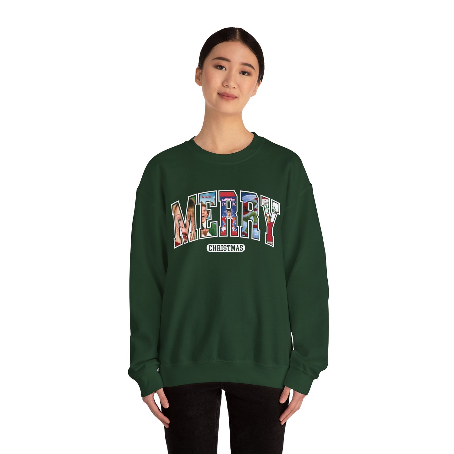 Merry Christmas Unisex Crewneck Sweatshirt