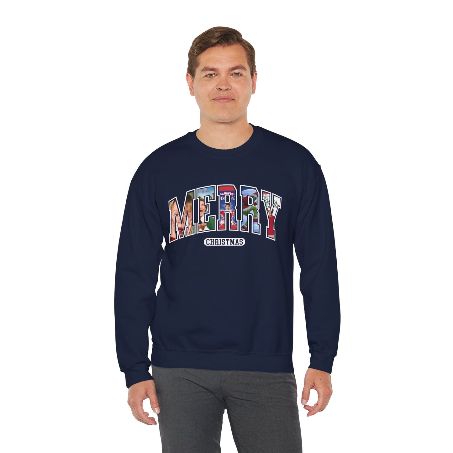 Merry Christmas Unisex Crewneck Sweatshirt