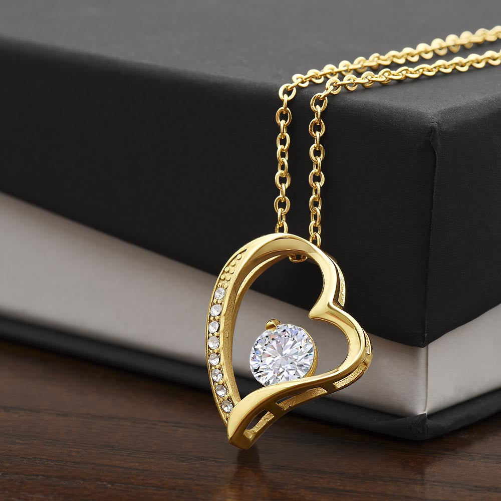 To My Mom Forever Love Necklace Love Son/Daughter