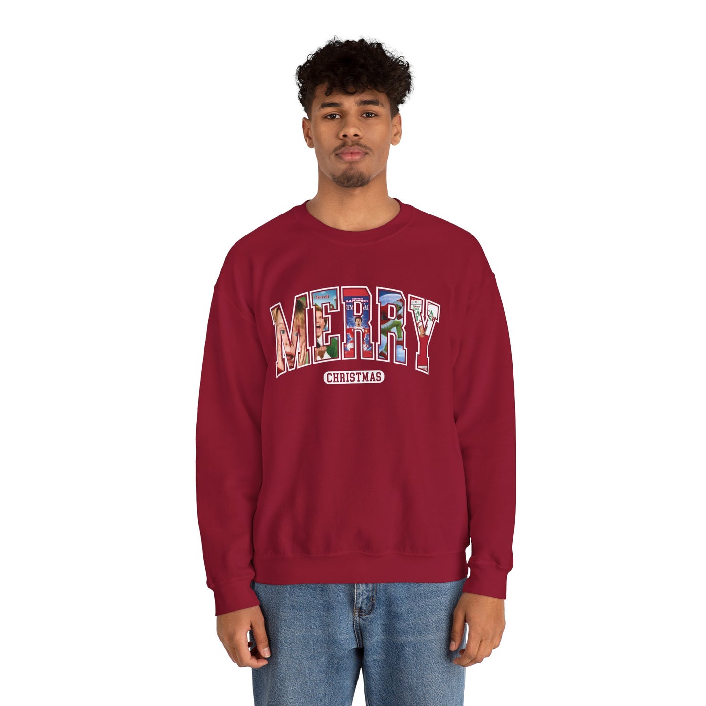 Merry Christmas Unisex Crewneck Sweatshirt