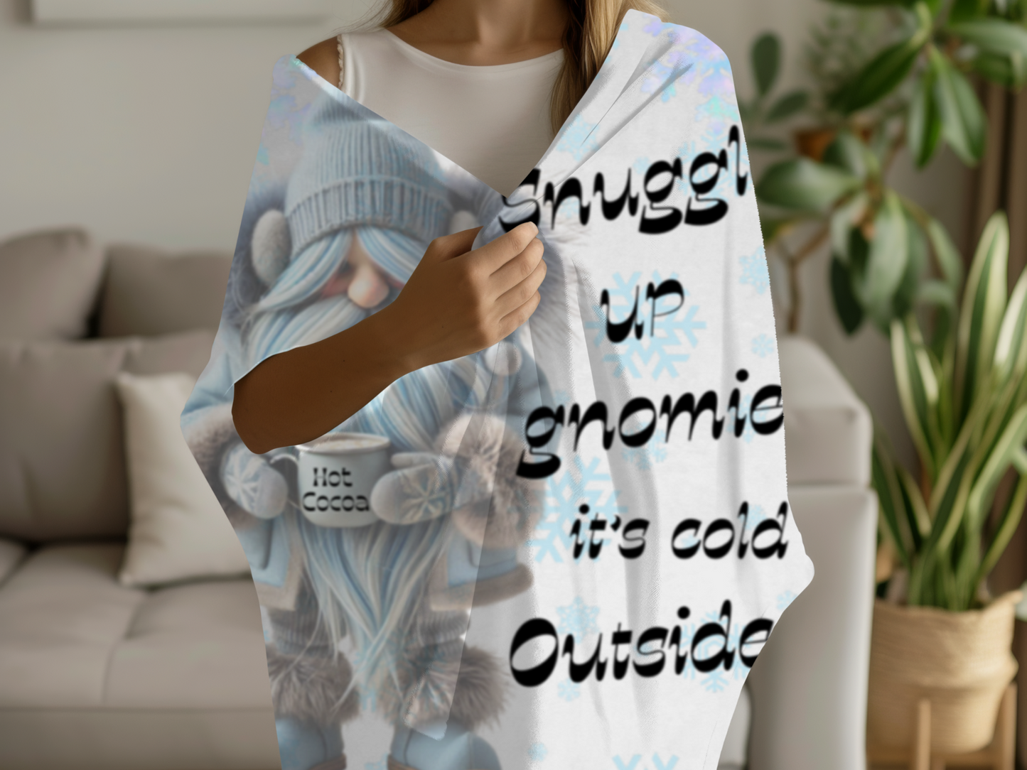 Gnome Snuggle Blanket