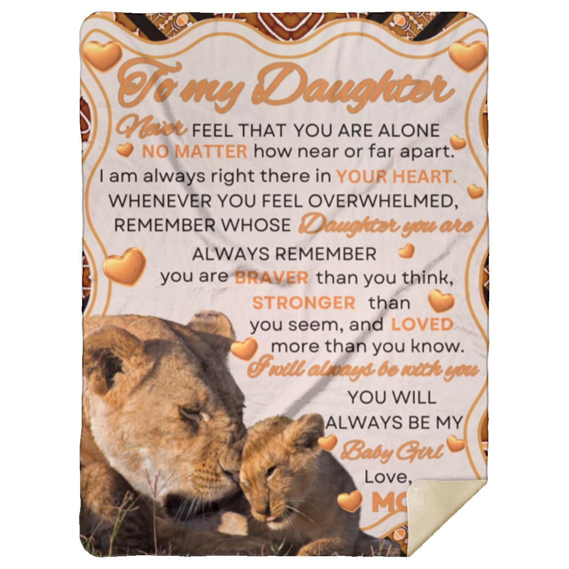 To My Son/Daughter Love Mom Blanket
