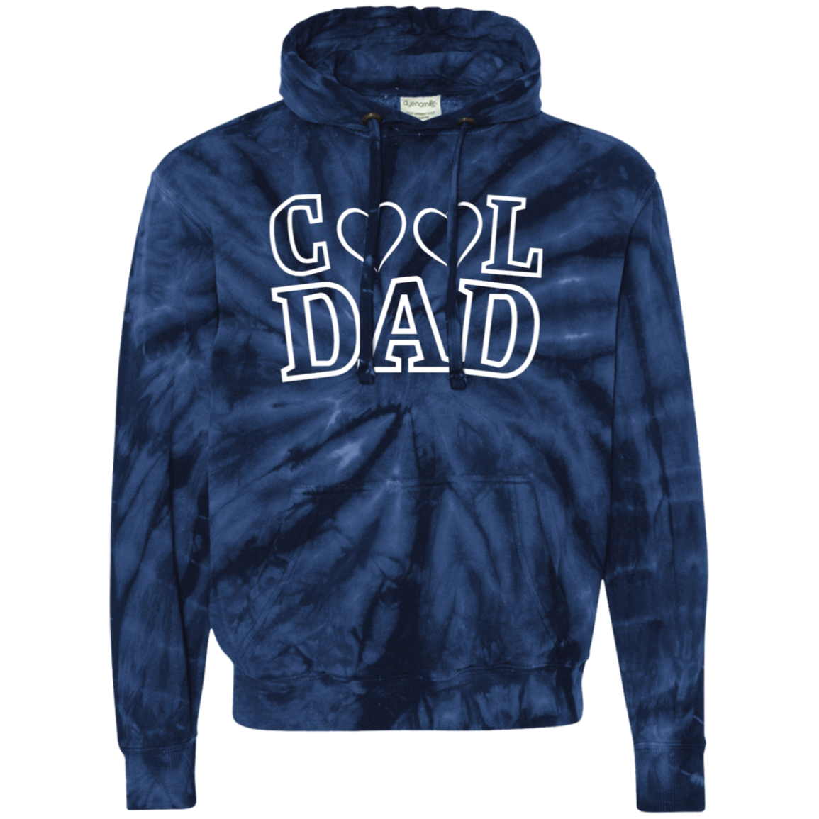 Cool Dad Tie-Dyed Pullover Hoodie