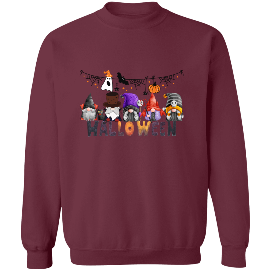 Halloween Crewneck Pullover Sweatshirt
