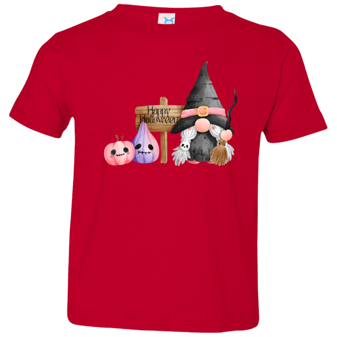 Witch Gnome Toddler Jersey T-Shirt