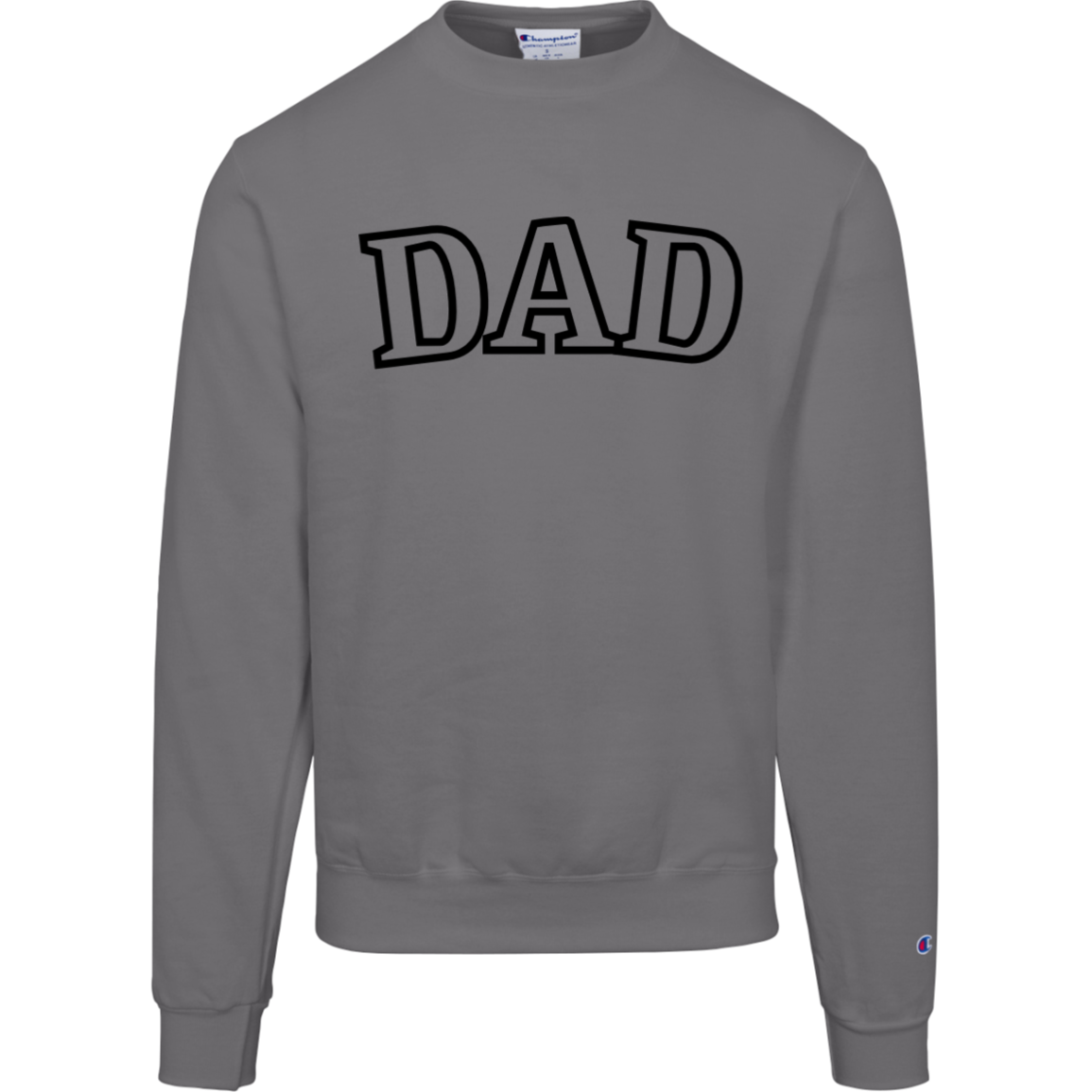 DAD Champion Mens Powerblend Crewneck Sweatshirt