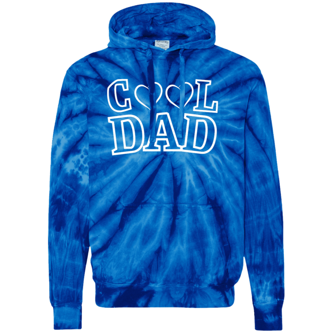 Cool Dad Tie-Dyed Pullover Hoodie