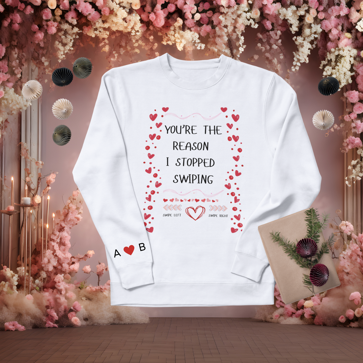 I Stopped Swiping Sweatshirt