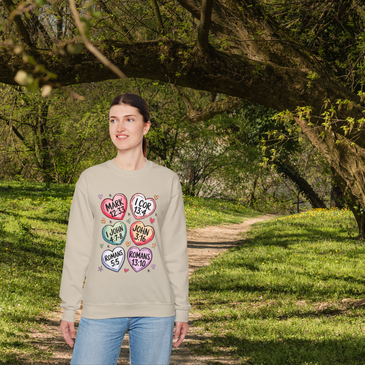 Bible Verses Crewneck Sweatshirt