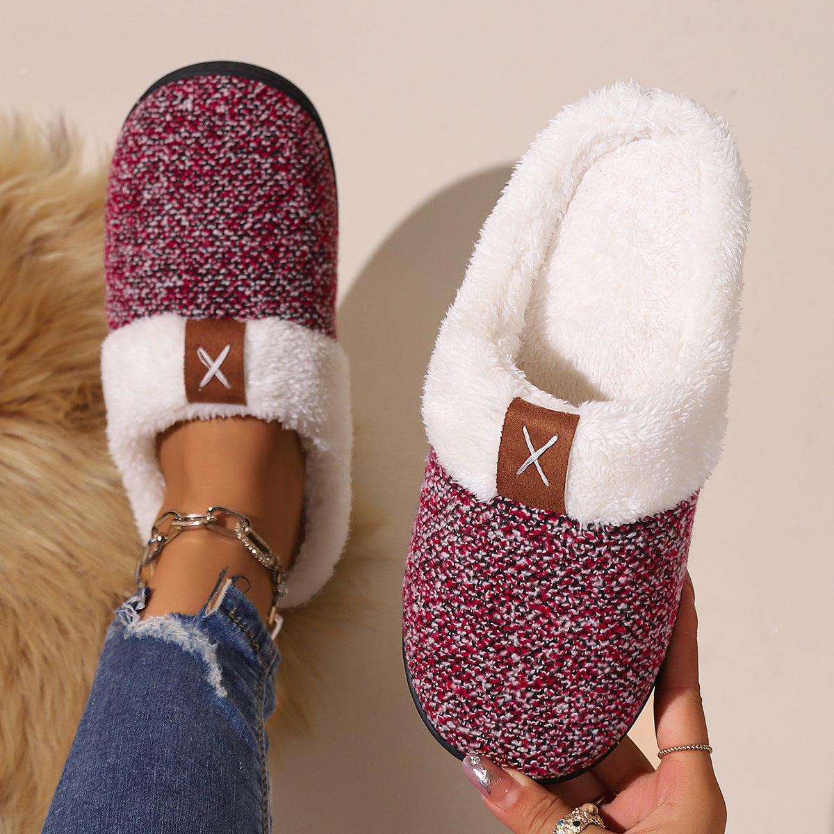 Winter Plush Slippers