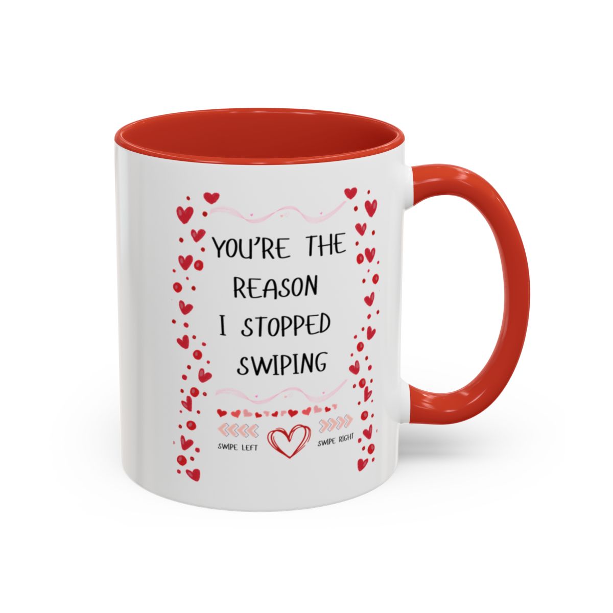 I Stopped Swiping Coffee Mug (11, 15oz)