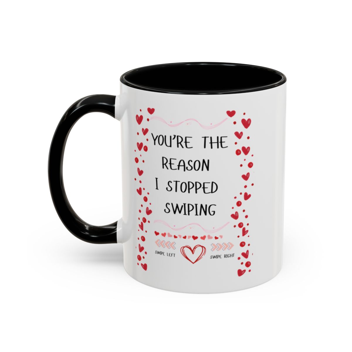 I Stopped Swiping Coffee Mug (11, 15oz)