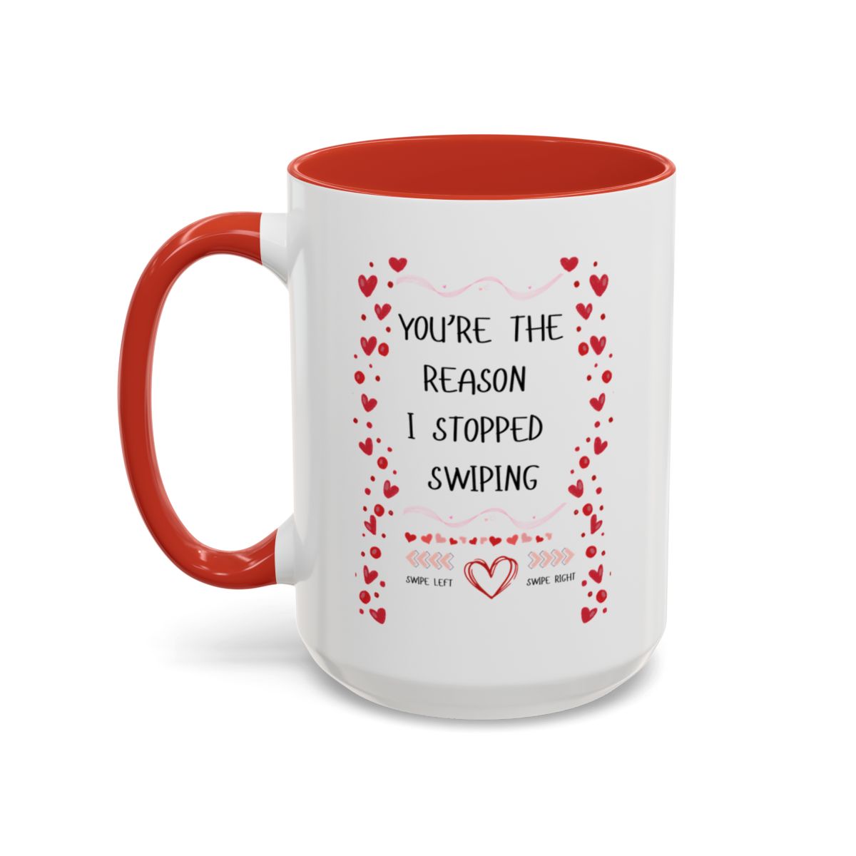 I Stopped Swiping Coffee Mug (11, 15oz)