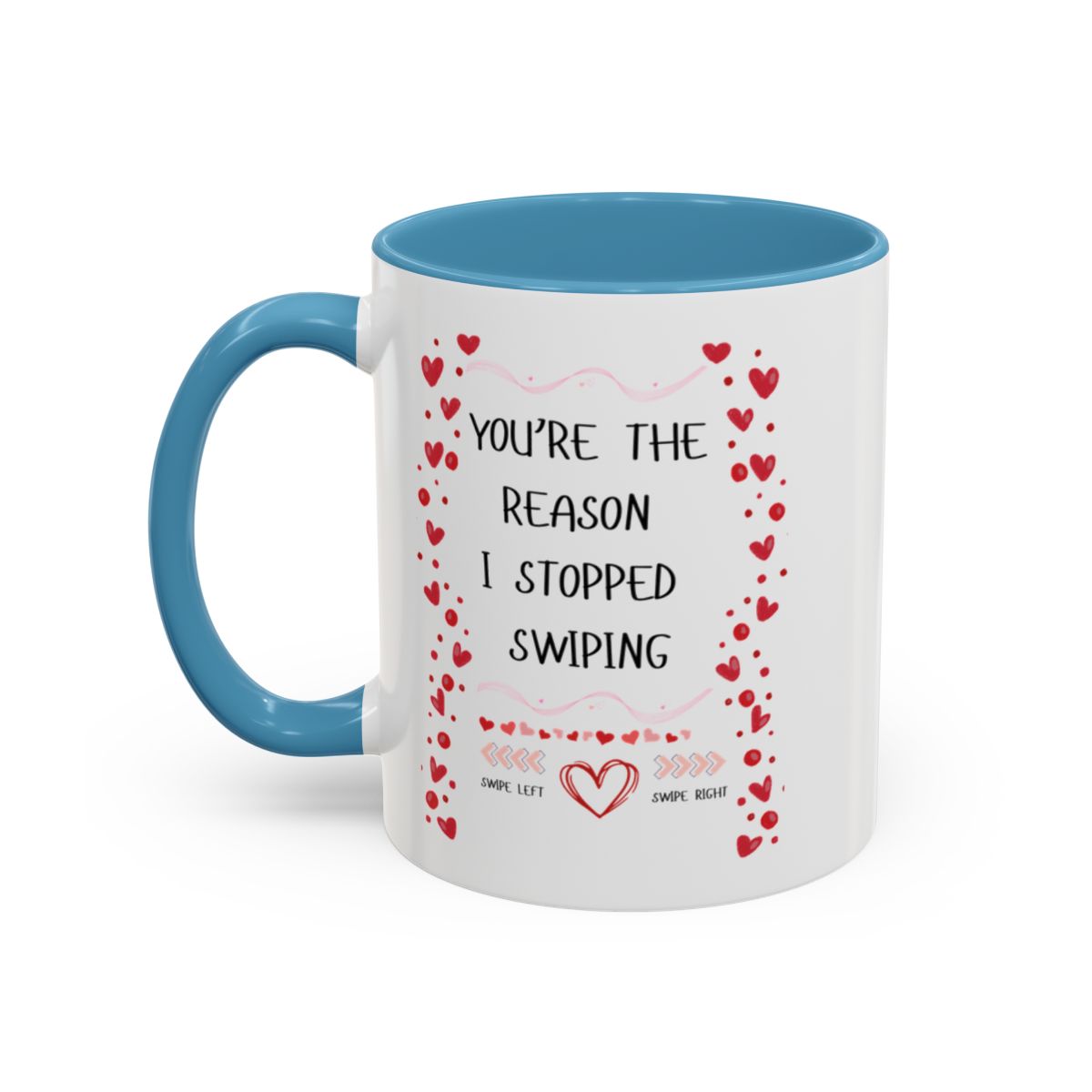 I Stopped Swiping Coffee Mug (11, 15oz)