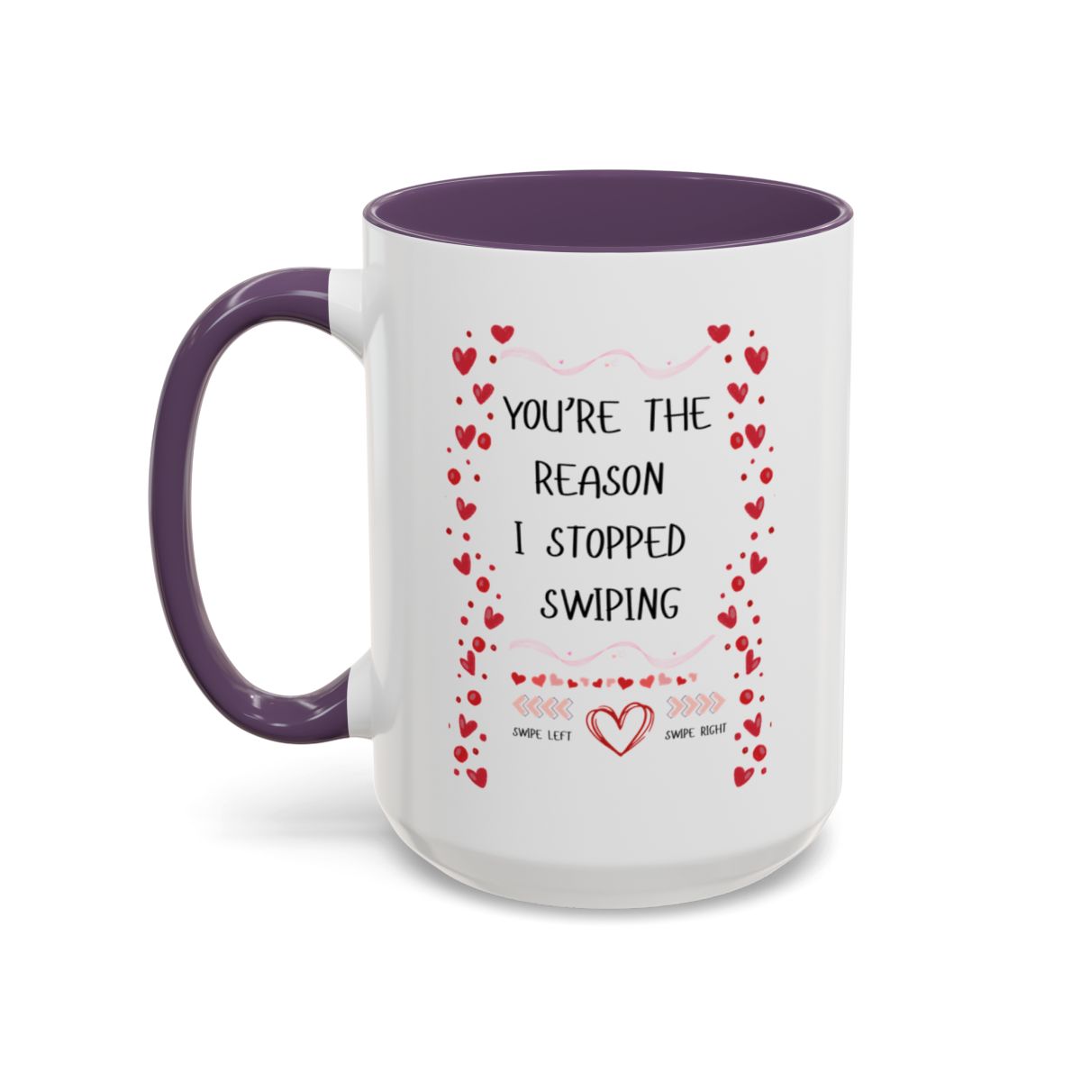 I Stopped Swiping Coffee Mug (11, 15oz)