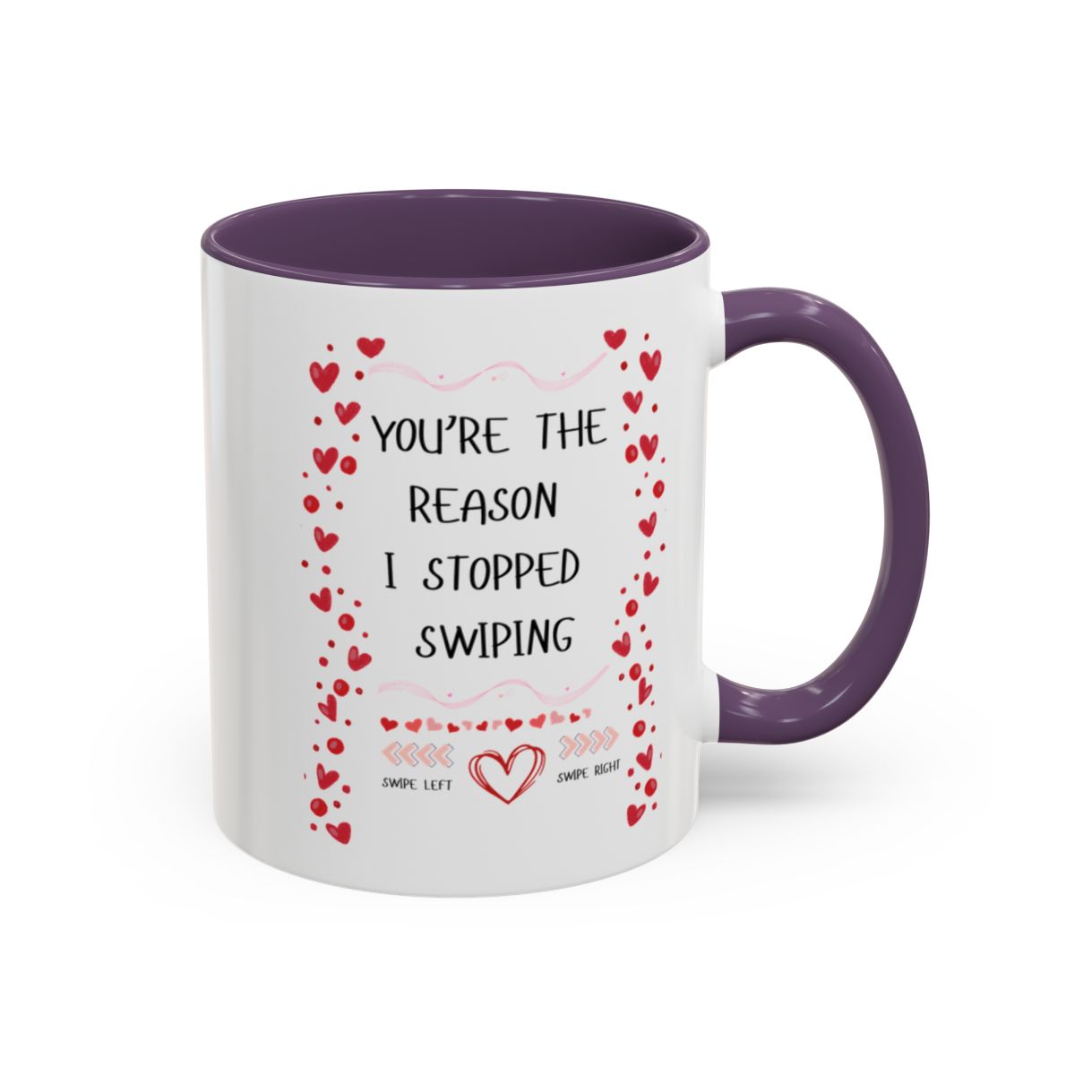 I Stopped Swiping Coffee Mug (11, 15oz)