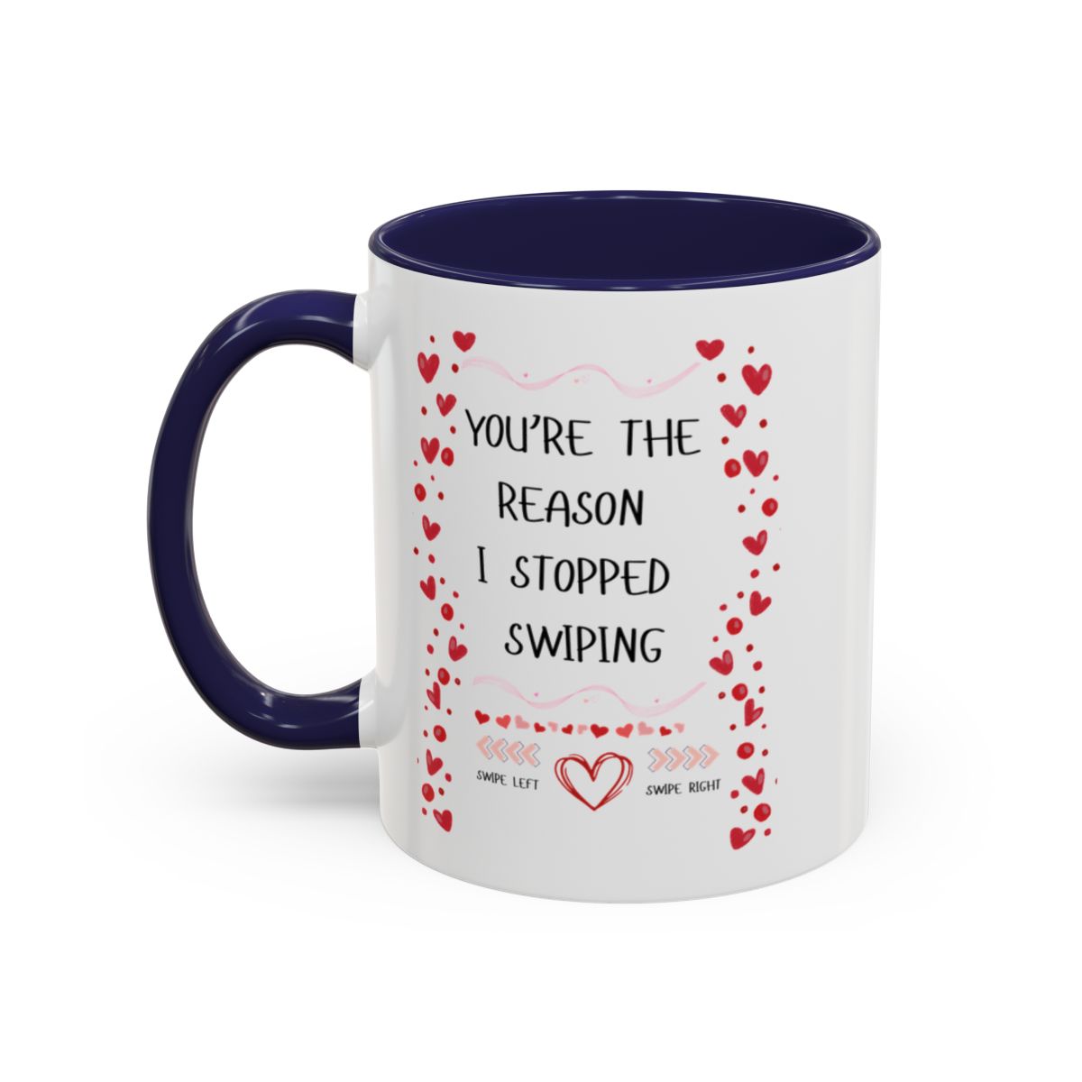 I Stopped Swiping Coffee Mug (11, 15oz)