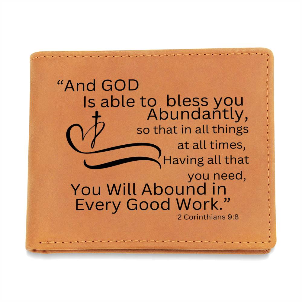 Leather Wallet Gift