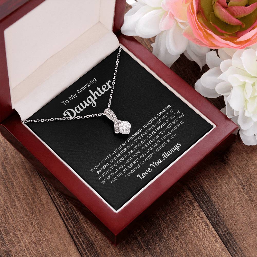 To My Amazing Daughter Necklace
