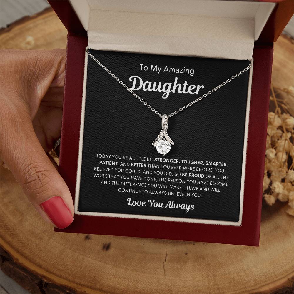 To My Amazing Daughter Necklace