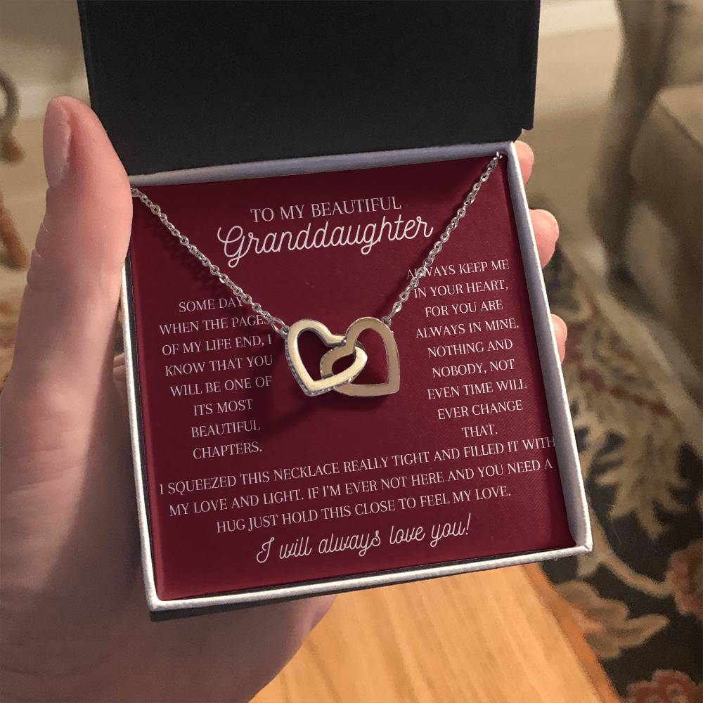 To My Beautiful Granddaughter