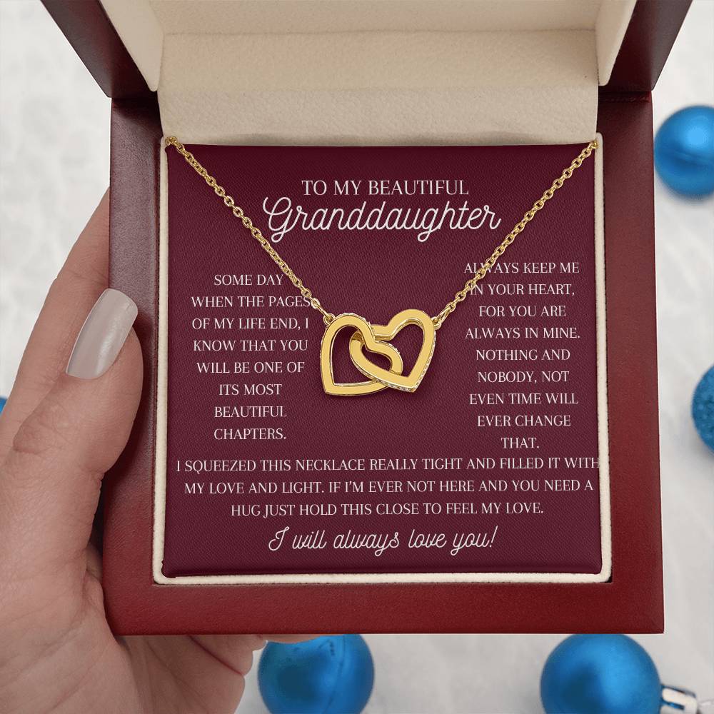 To My Beautiful Granddaughter