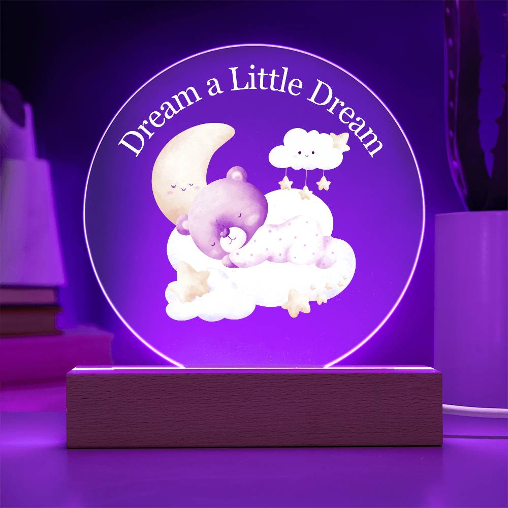 Dream Baby Girl Night Light