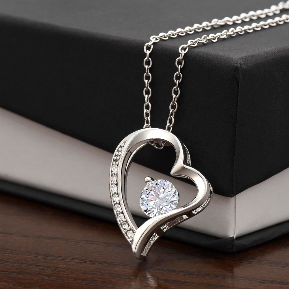 To My Soulmate Heart Necklace