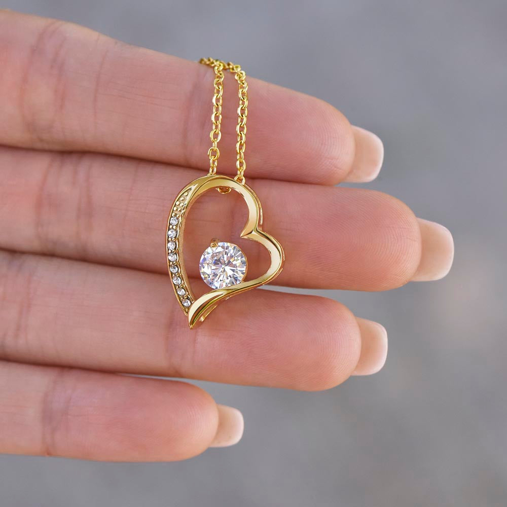 To My Soulmate Heart Necklace