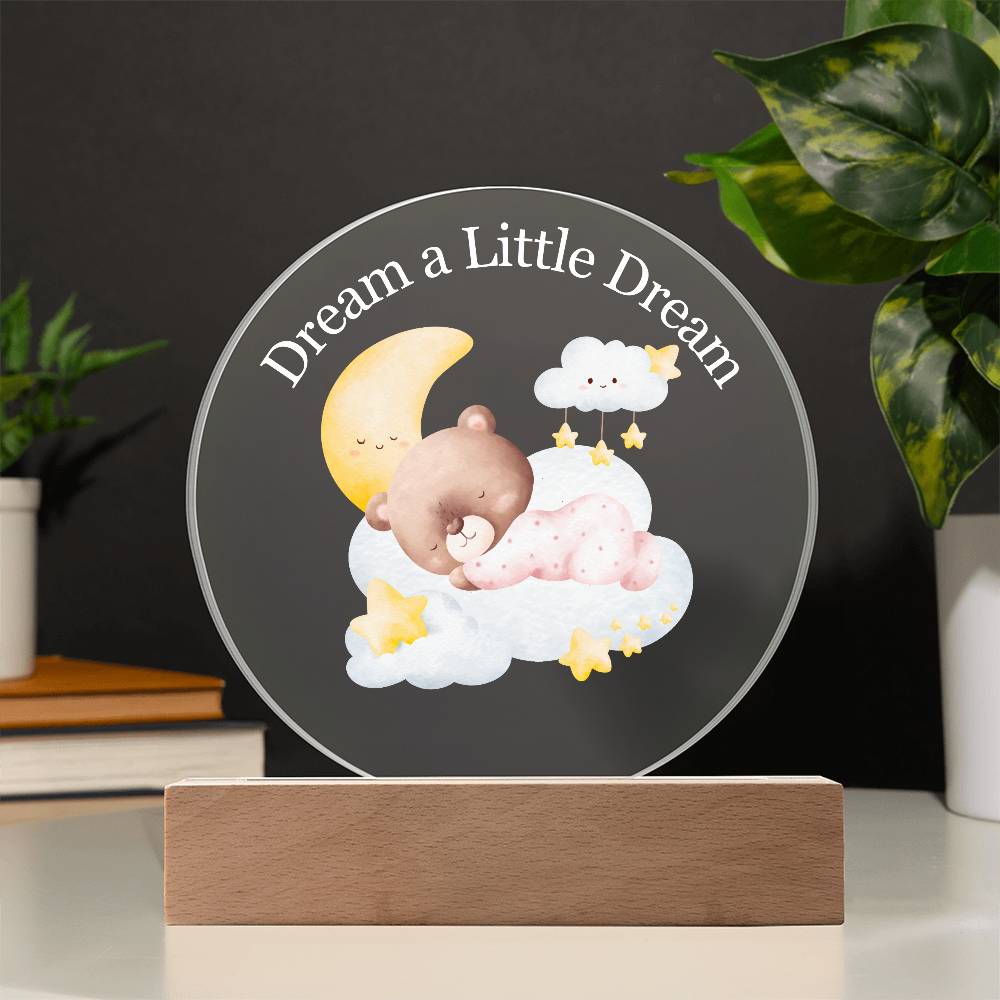 Dream Baby Girl Night Light