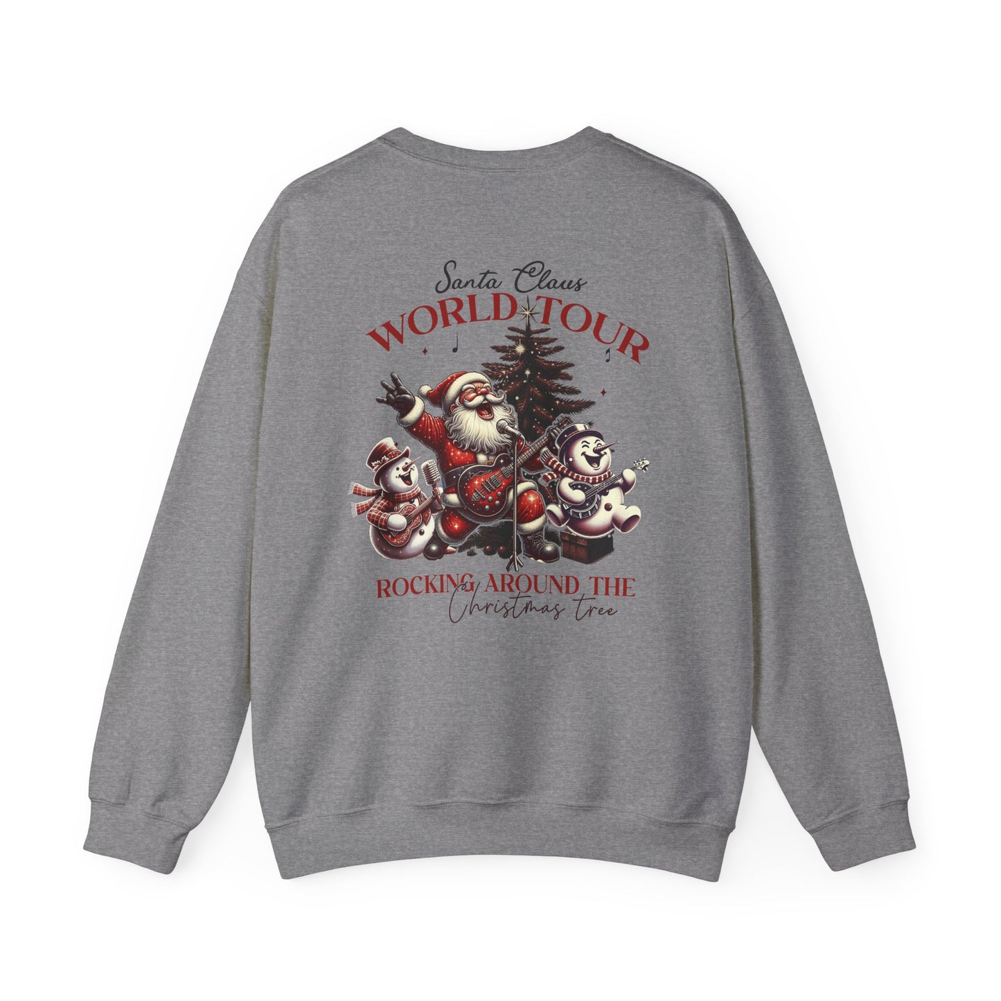 Unisex Crewneck Santa World Tour Sweatshirt