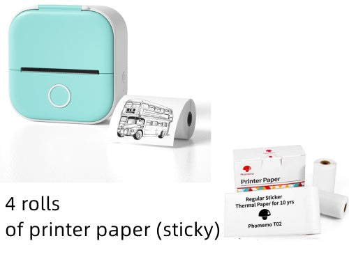 Portable Mini Thermal Bluetooth-compatible Mini Label Printer