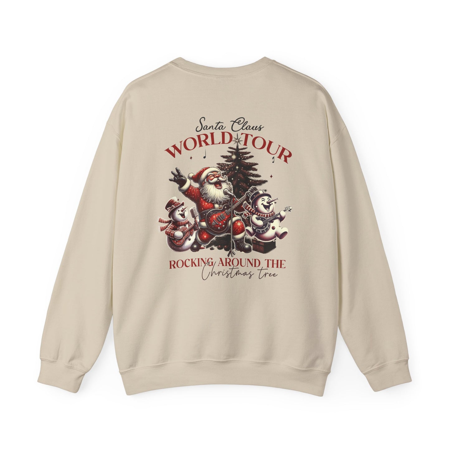 Unisex Crewneck Santa World Tour Sweatshirt