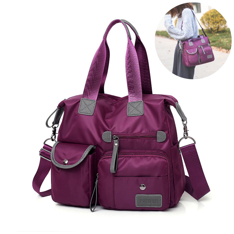 Large Capacity Multi-pocket Shoulder Bag For Women Waterproof