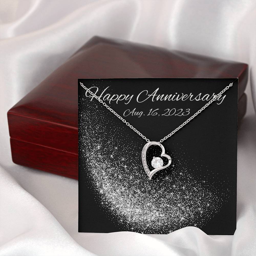 Forever Love Necklace (Rhodium ONLY) + Luxury Box