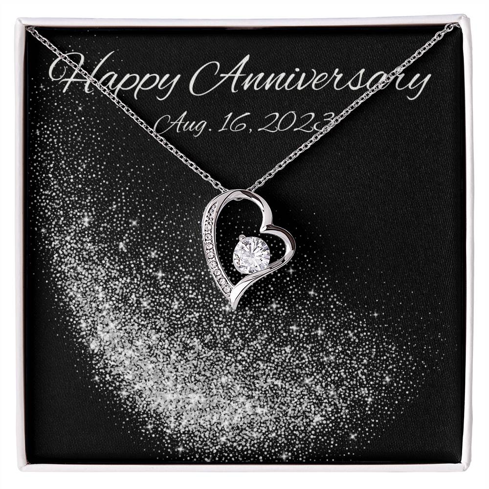 Forever Love Necklace (Rhodium ONLY) + Luxury Box