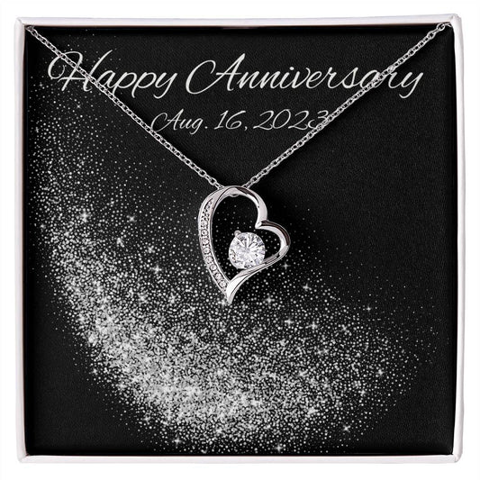 Forever Love Necklace (Rhodium ONLY) + Luxury Box