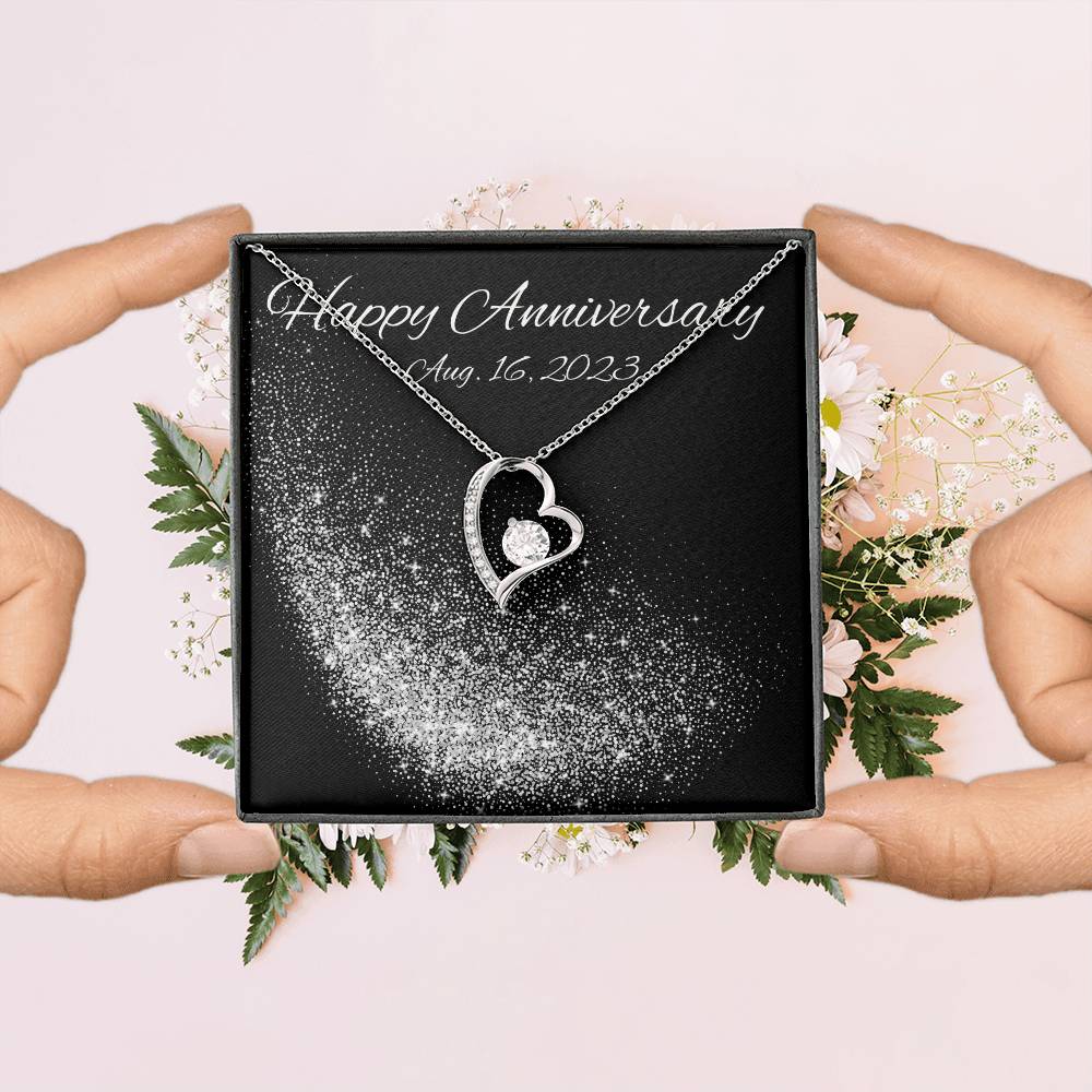 Forever Love Necklace (Rhodium ONLY) + Luxury Box