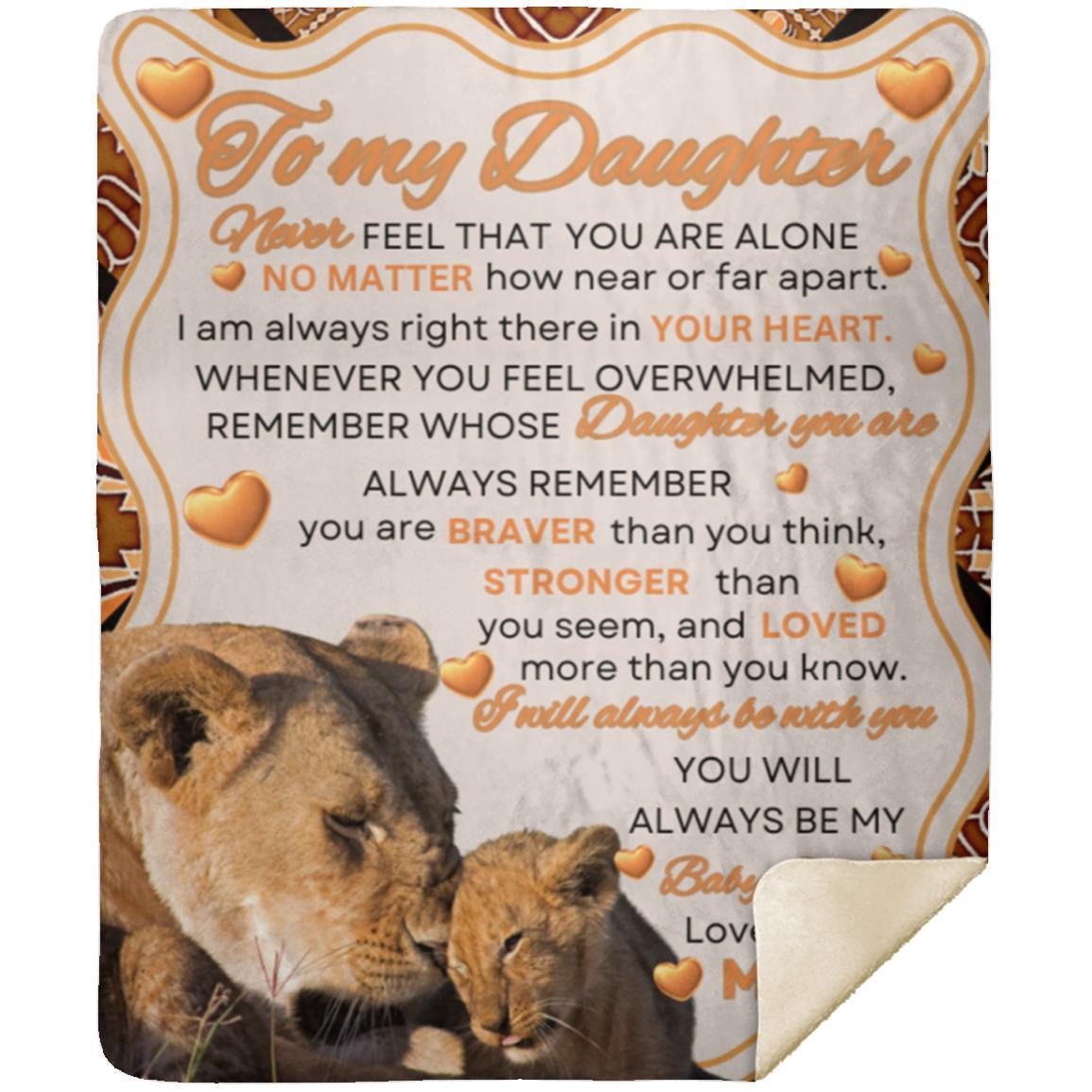 To My Son/Daughter Love Mom Blanket