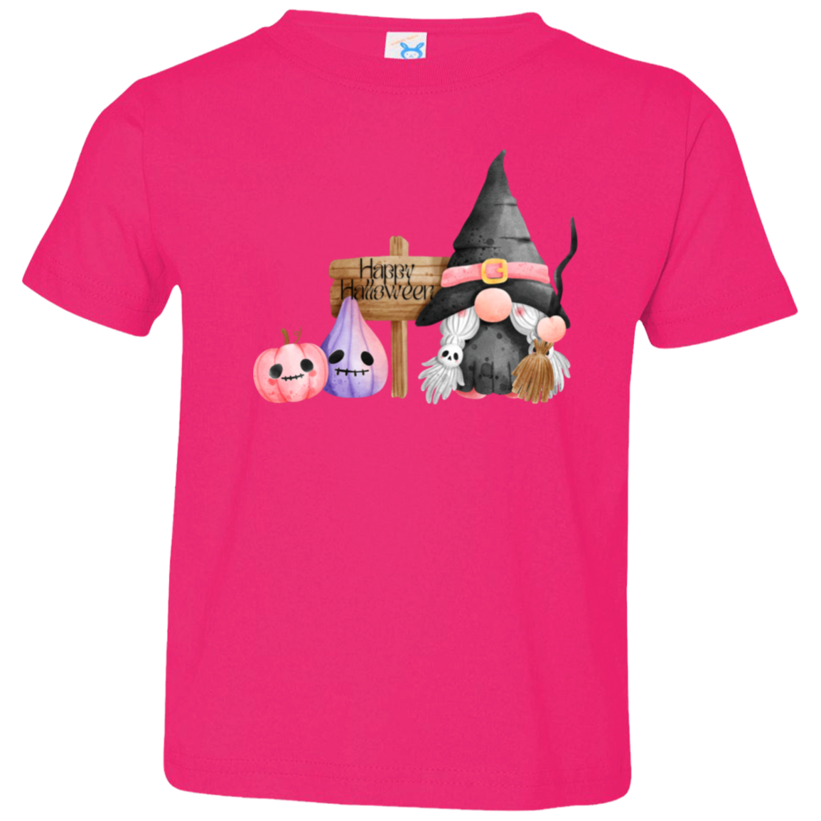 Witch Gnome Toddler Jersey T-Shirt